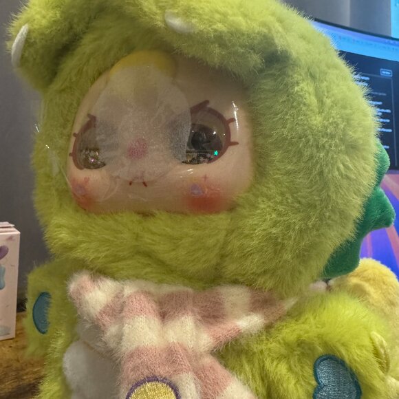 Cureplaneta 400% Baby Three Green dragon  with liquid eyes - Picture 2 of 14